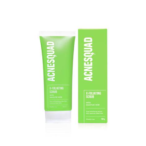 acne squad exfoliating scrub with salicylic acid