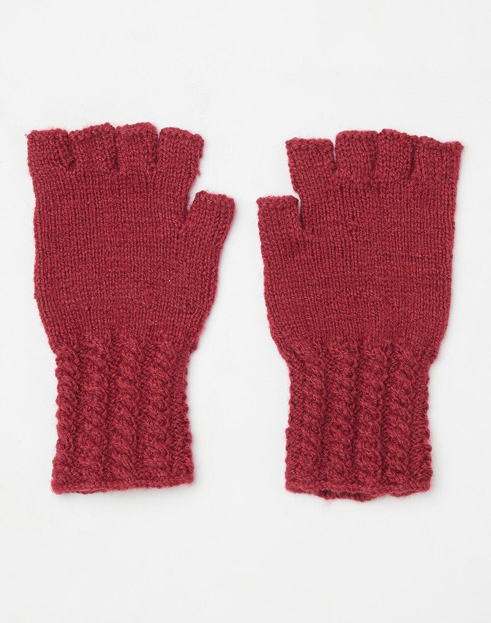 acrylic knitted gloves