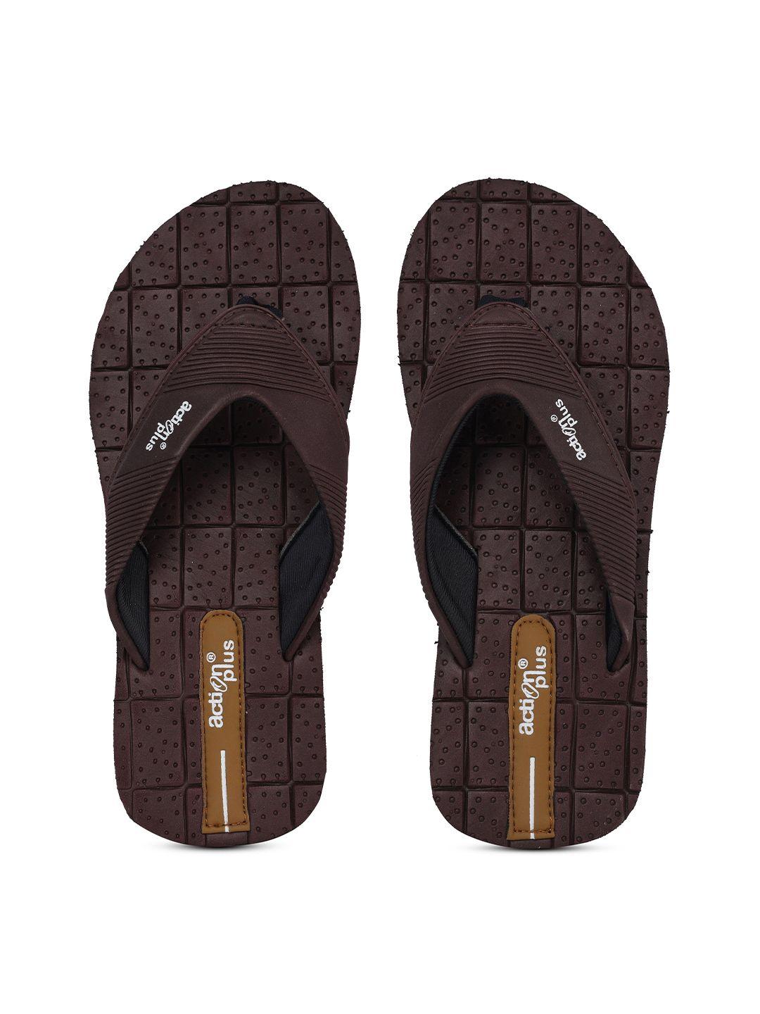 action eva flotter men self design thong flip-flops