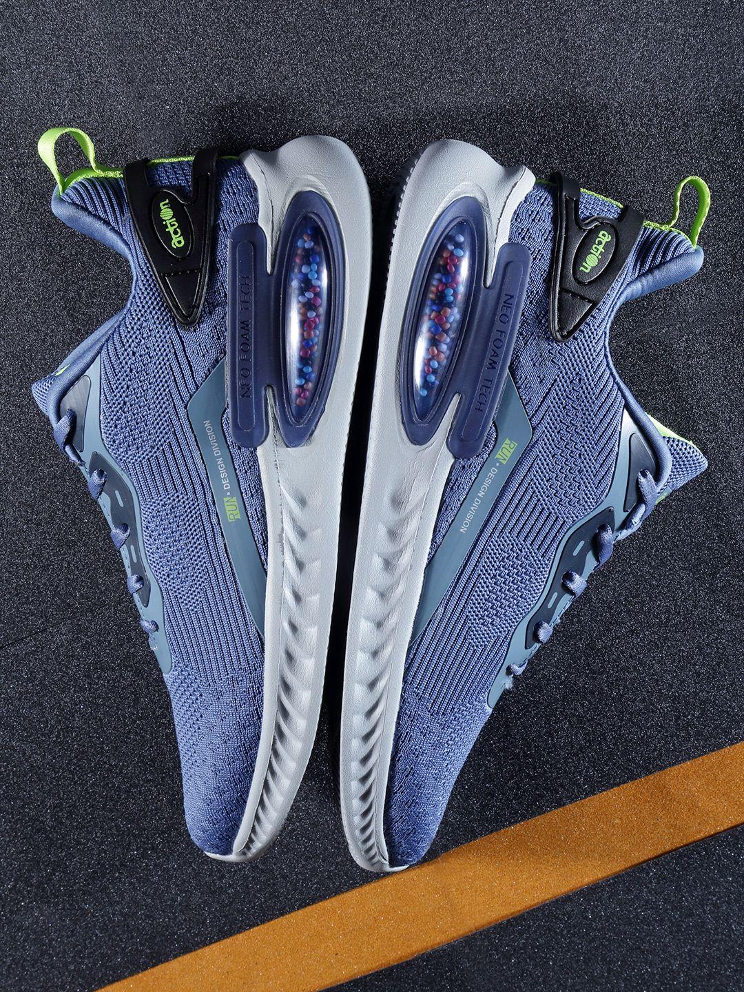 action men blue mesh running non-marking shoes