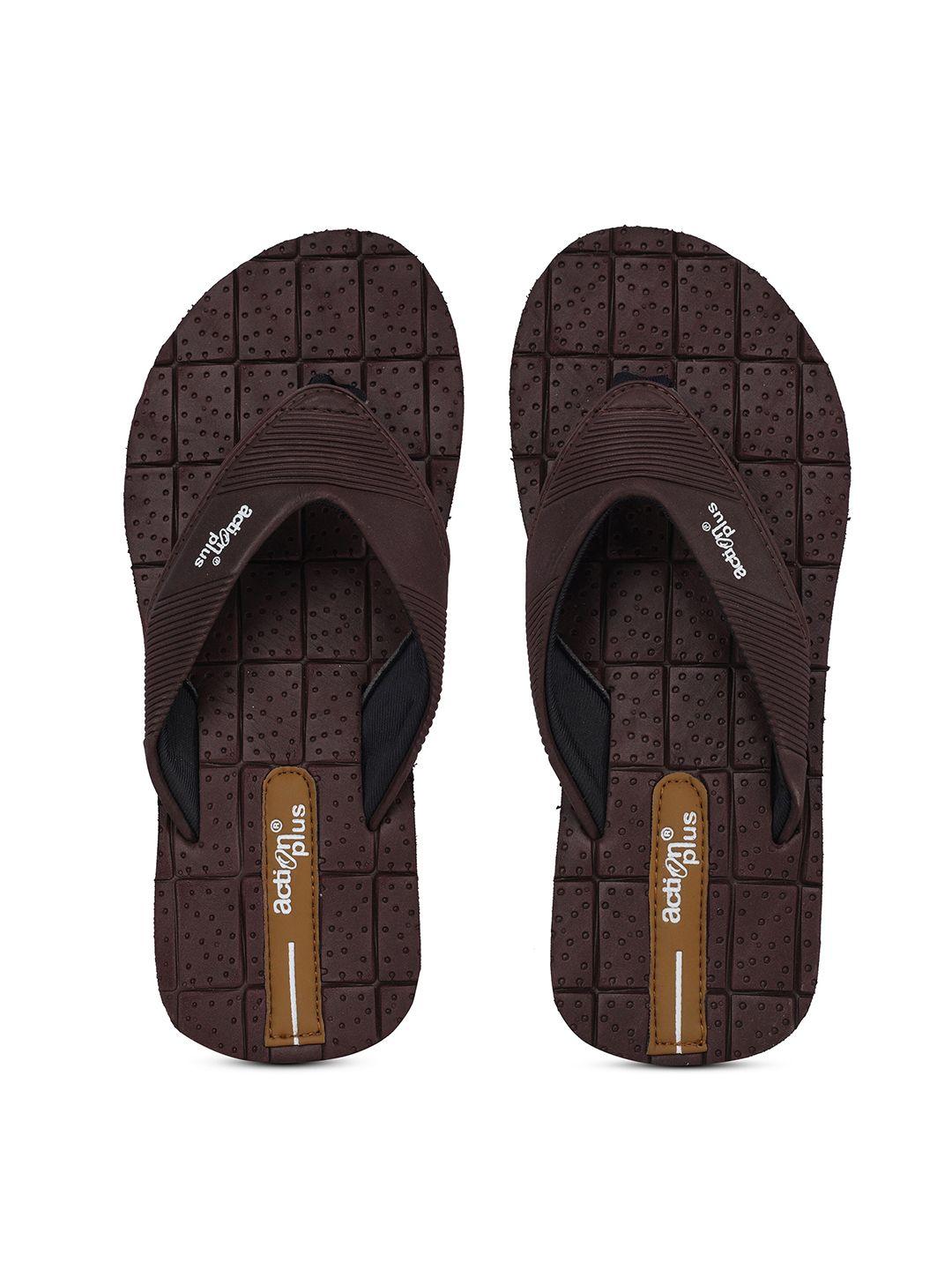 action men cushion footbed anti skid sole thong flip-flops