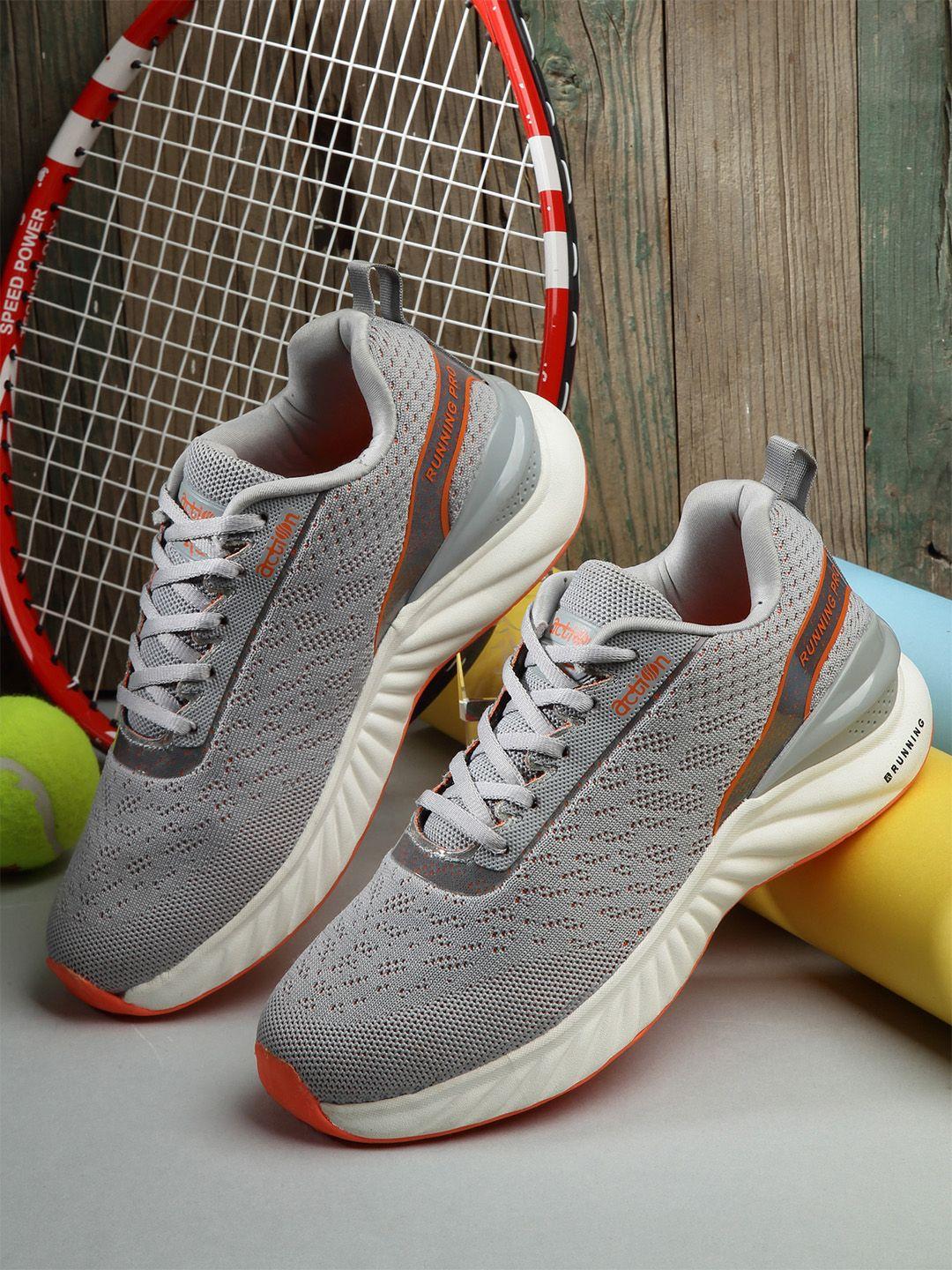 action men grey woven design casual  sneakers