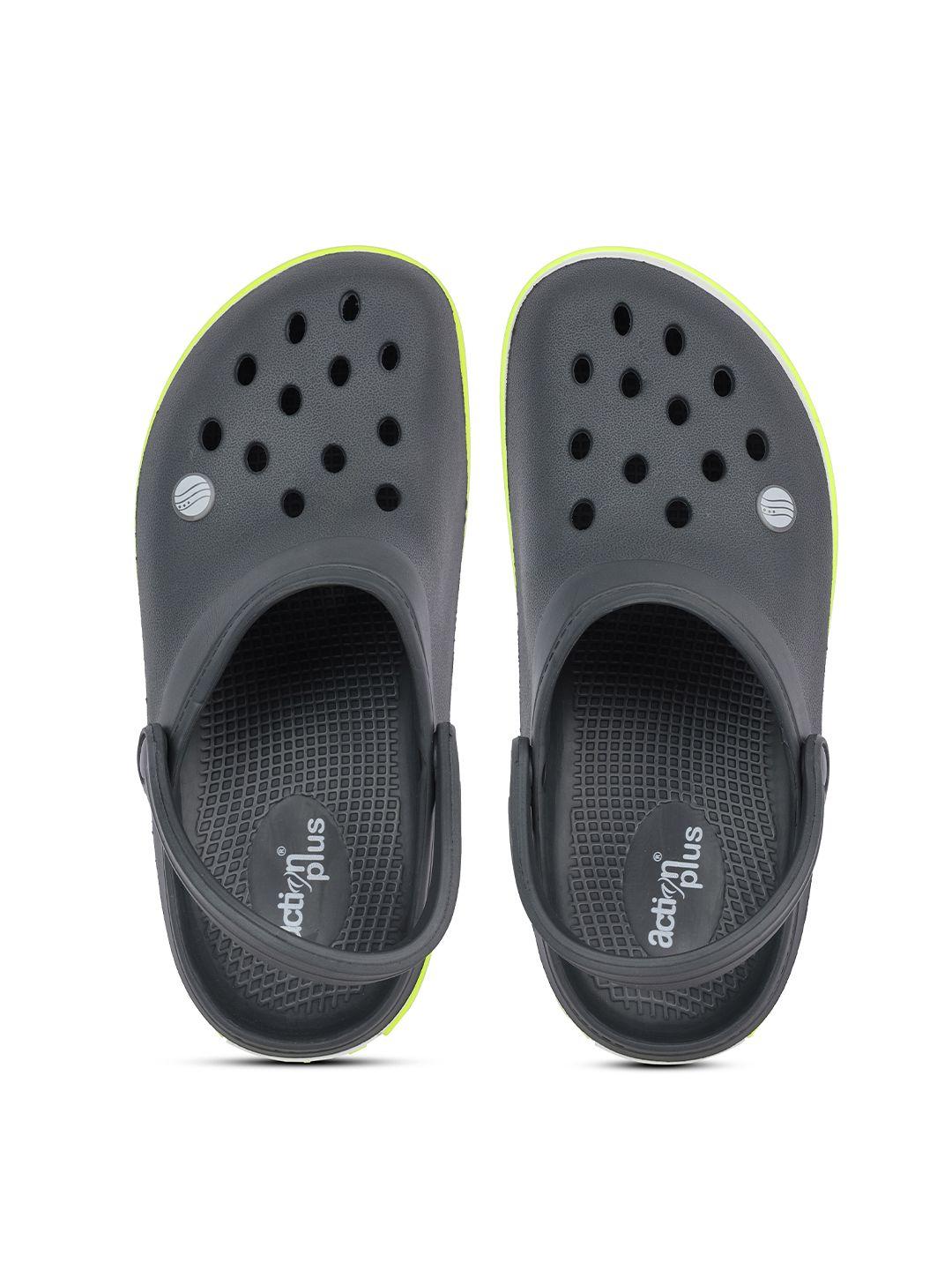 action men perforated rubber clogs