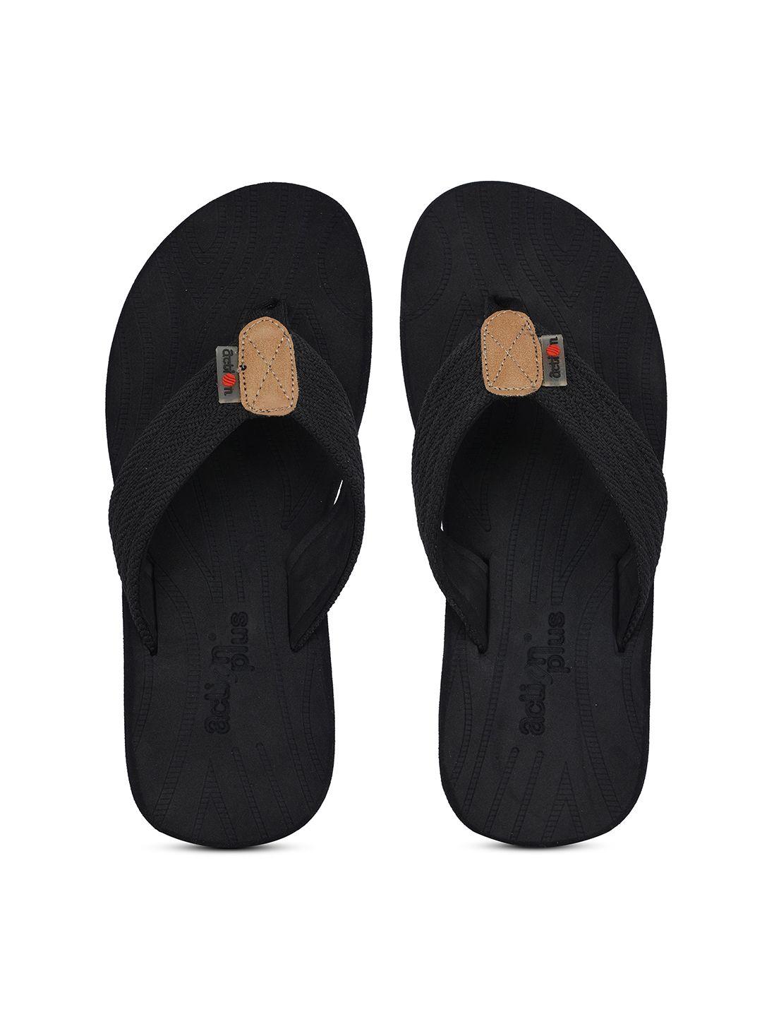 action men soft cushion anti skid rubber sole thong flip-flops