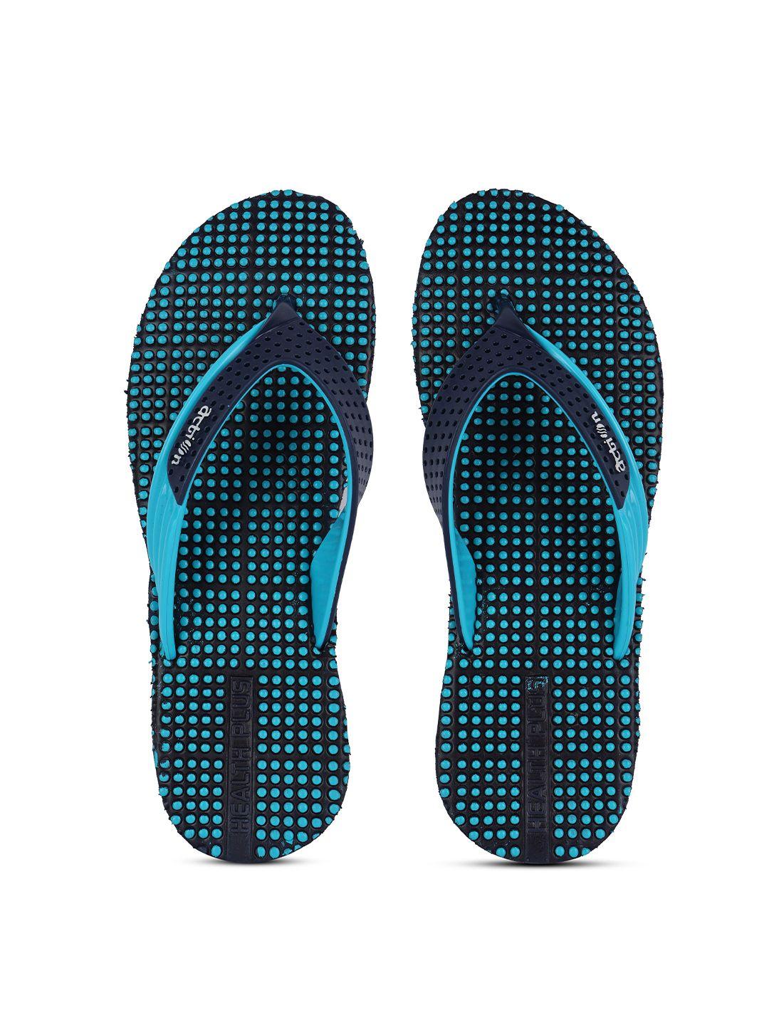 action plus women self design rubber thong flip-flops