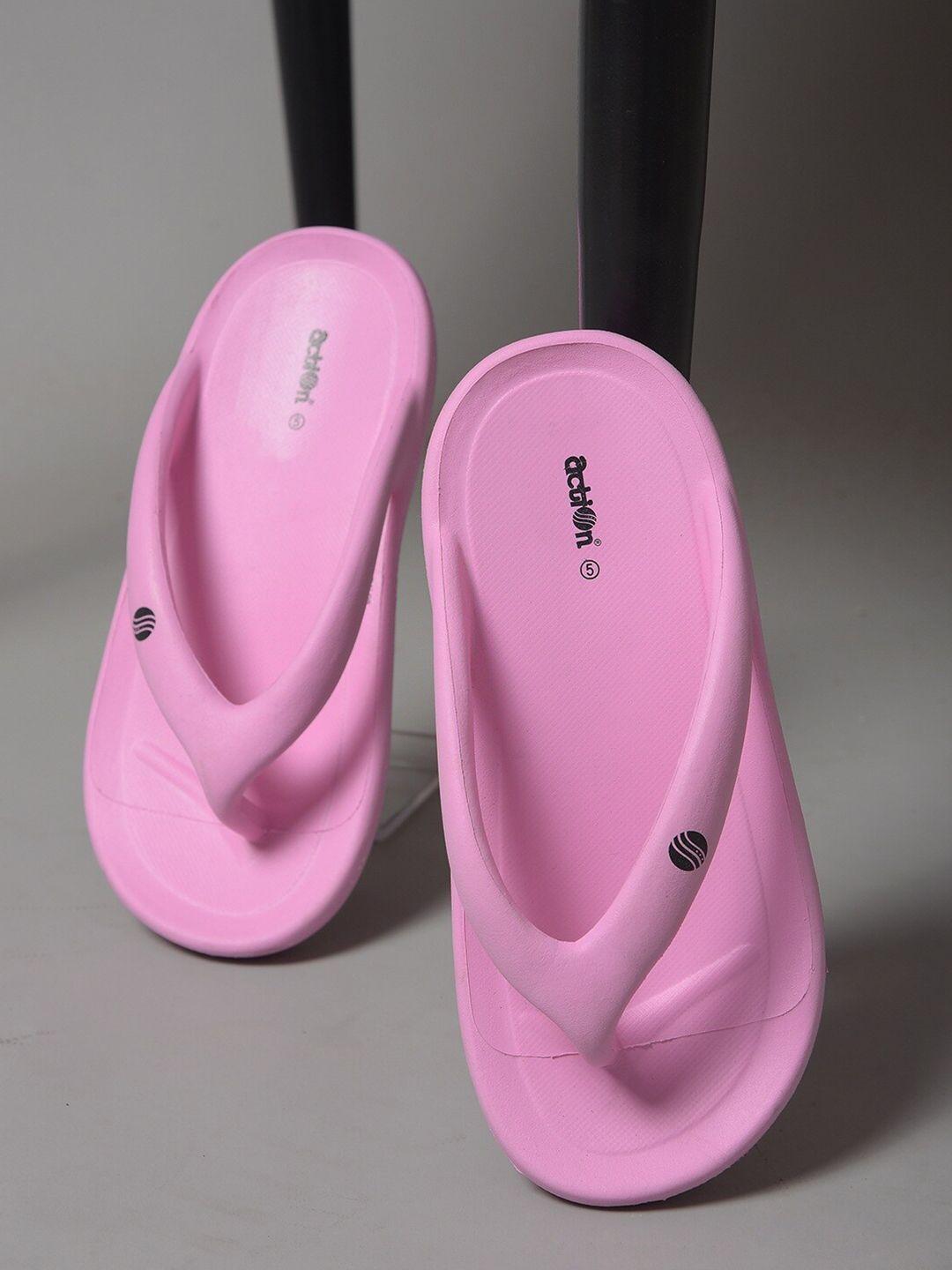 action plus women slip-on thong flip-flops