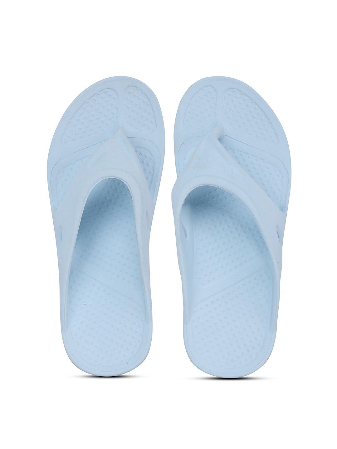 action women textured rubber thong flip-flops