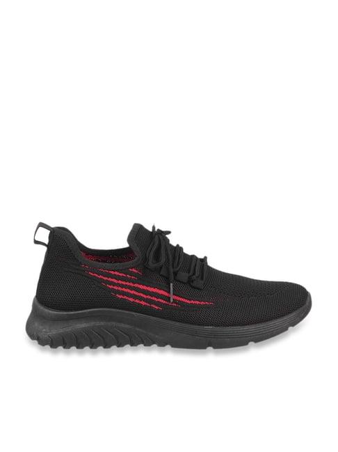 activ by mochi men's black running shoes