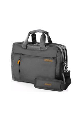 activair polyester briefcase handbag - black