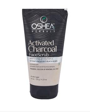 activated charcoal face scrub