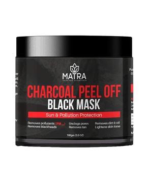 activated charcoal peel off black mask