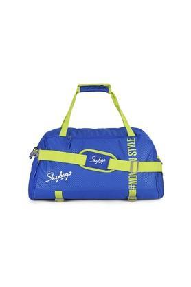 active polyester duffle bag - blue