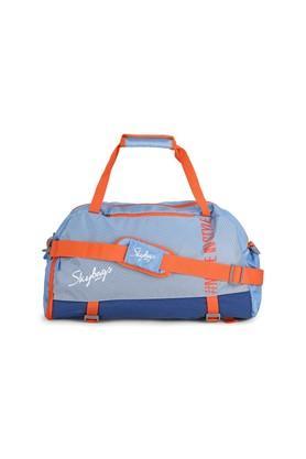 active polyester duffle bag - blue