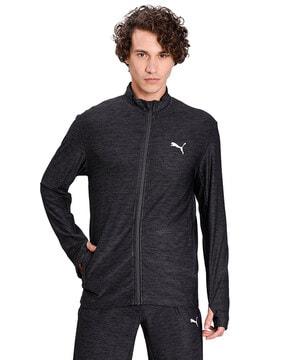 active zip-front jacket