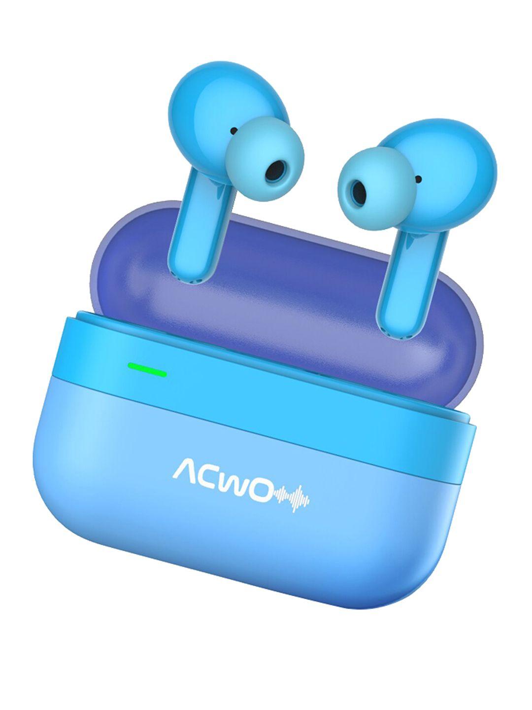 acwo dwots 424 truly wireless earbuds 50 hrs playtime with quad mic enc & gaming mode