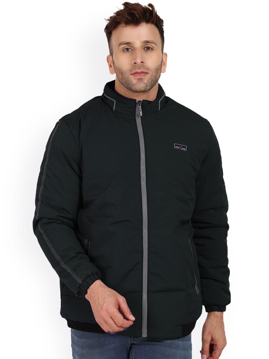 ad & av men charcoal water resistant sporty jacket