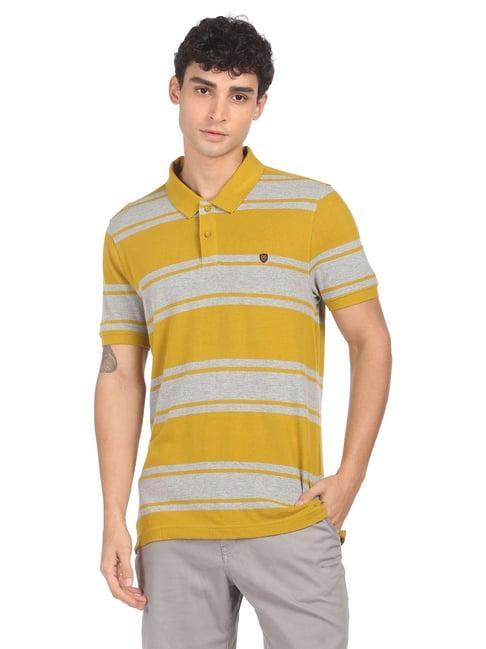 ad by arvind green polo t-shirt