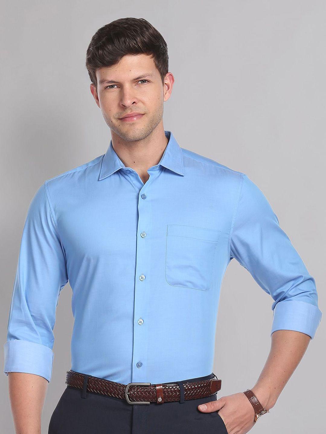 ad by arvind spread collar formal shirt