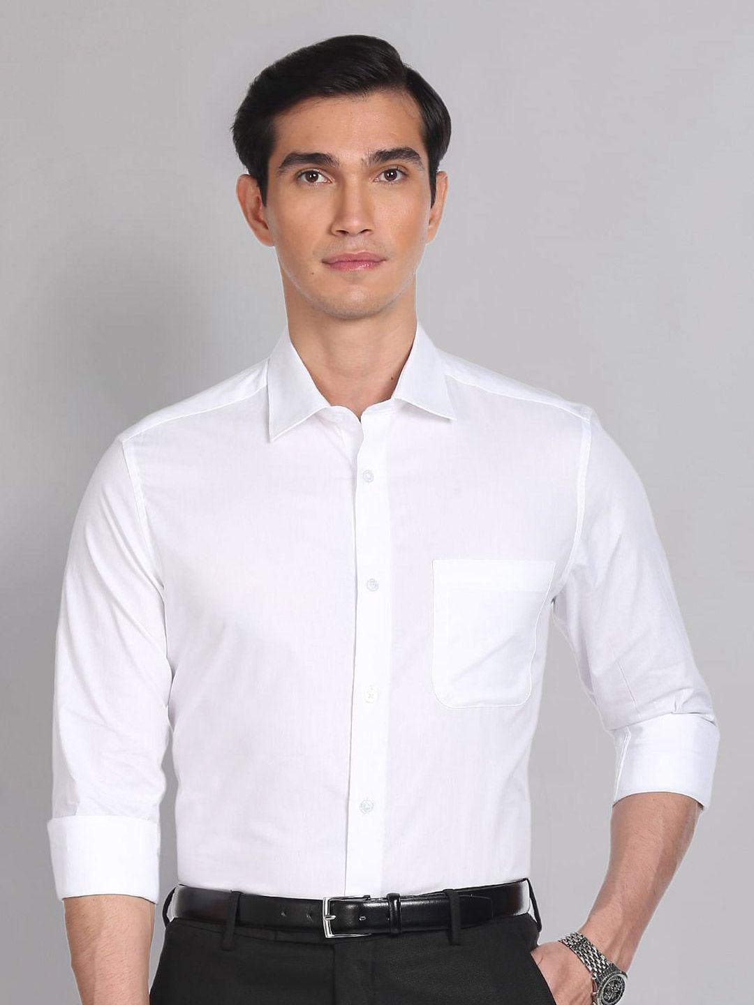 ad by arvind spread collar formal shirt