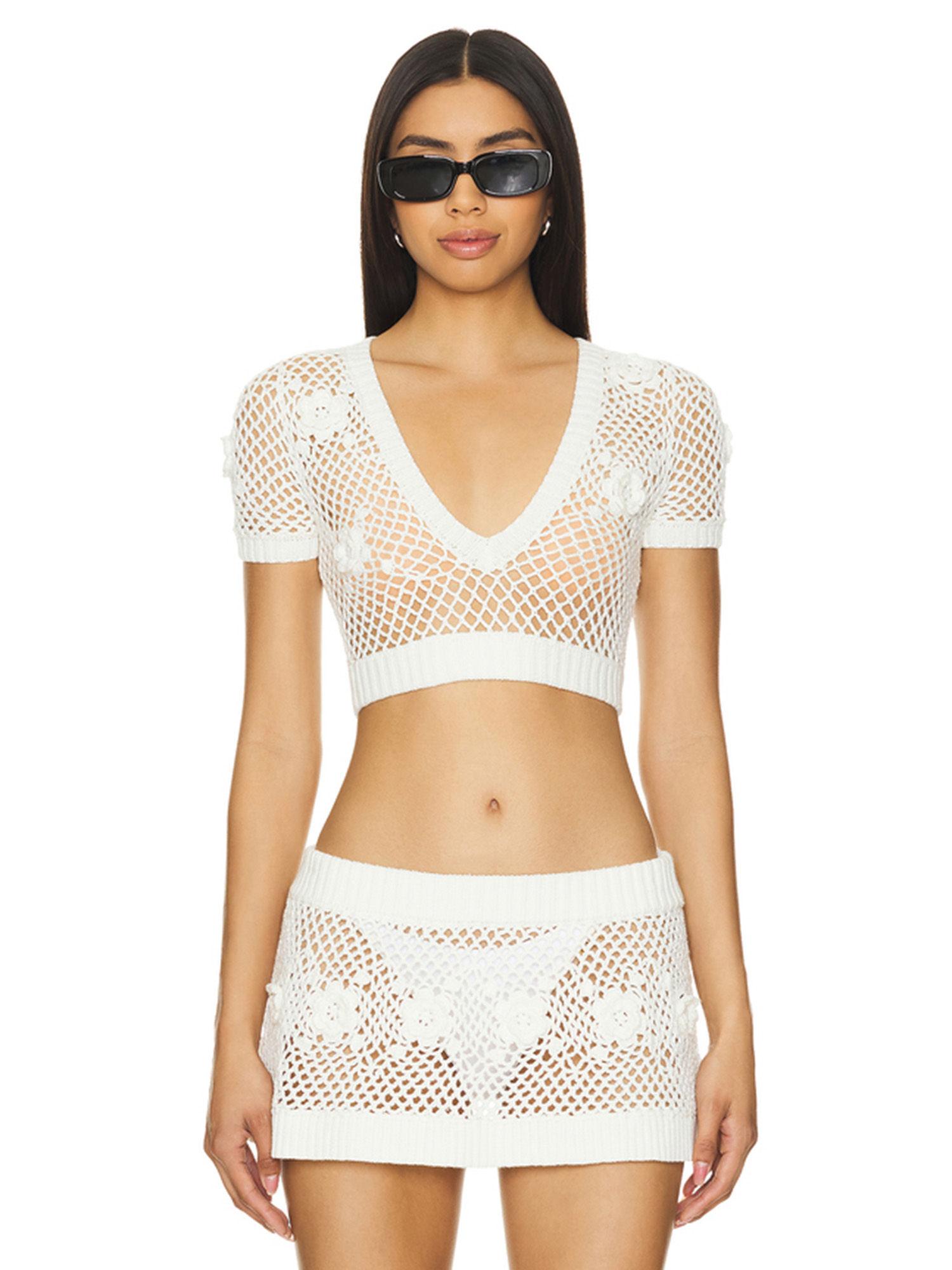 adaline crochet top