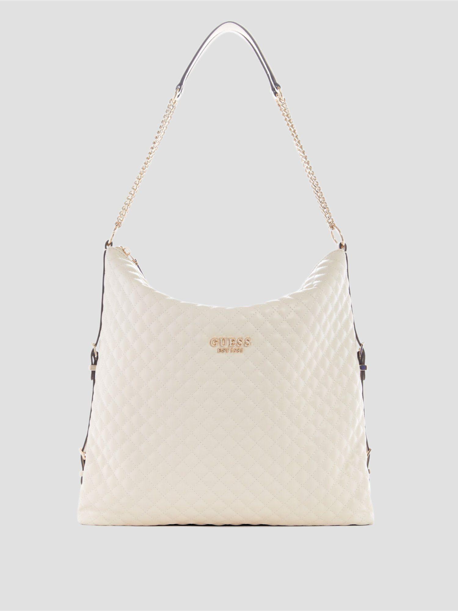 adam large tote bag - white