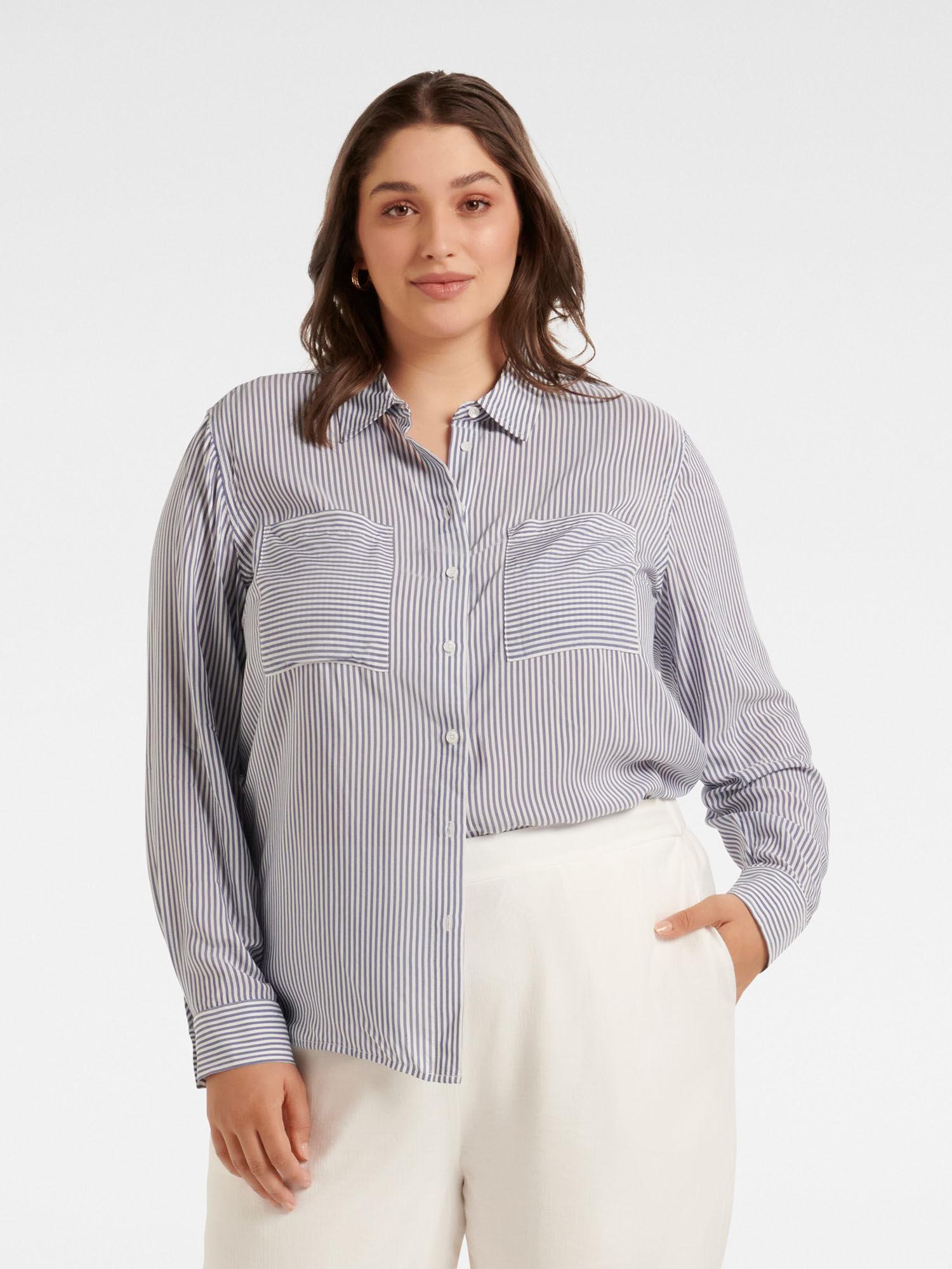 adara curve stripe shirt