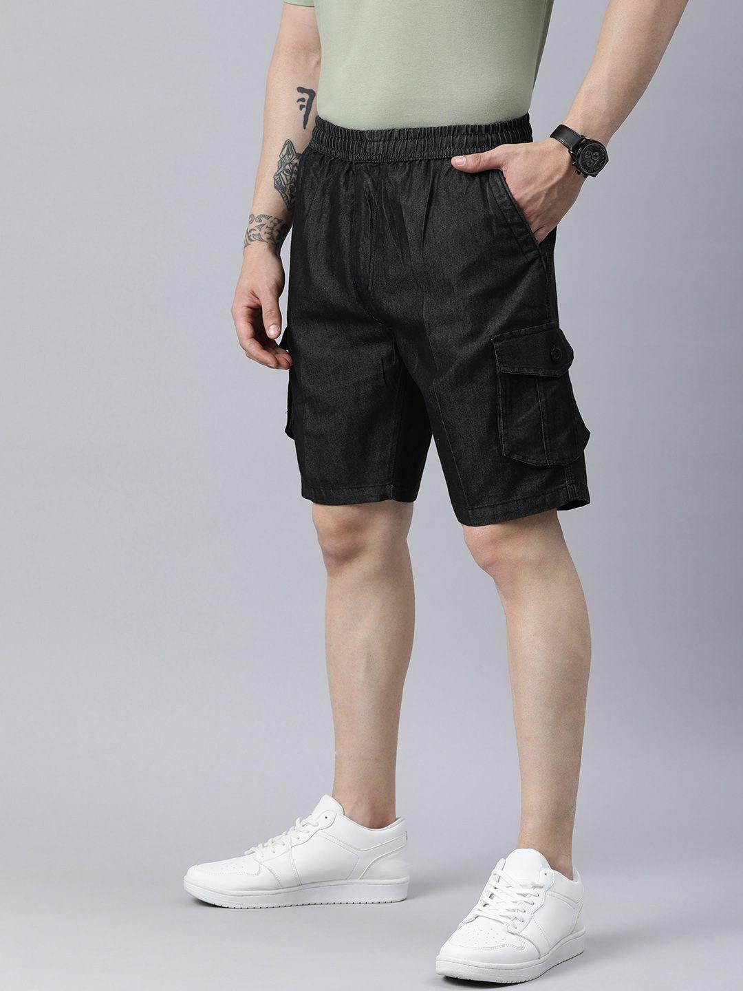 adbucks men regular fit cargo shorts