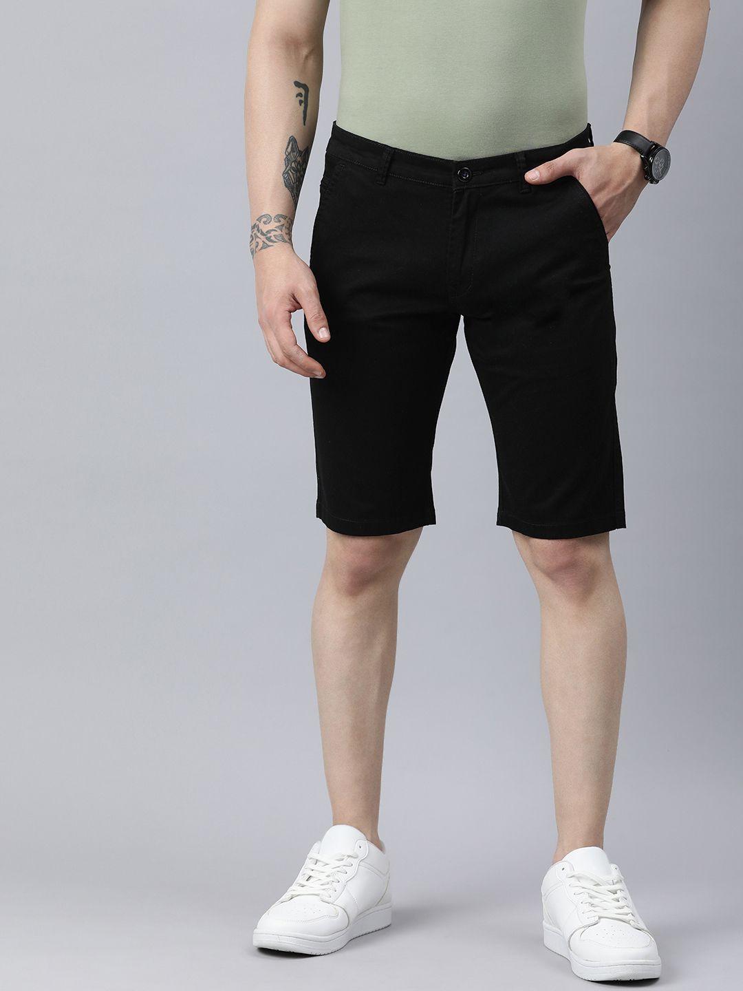 adbucks men regular fit chino shorts