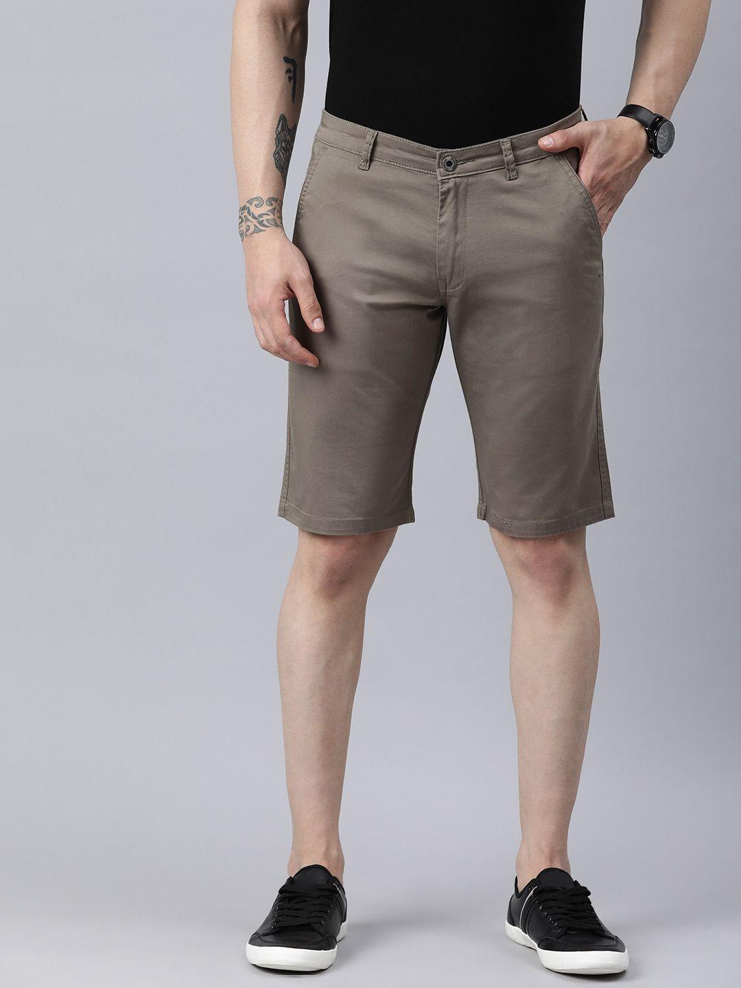 adbucks men regular fit chino shorts