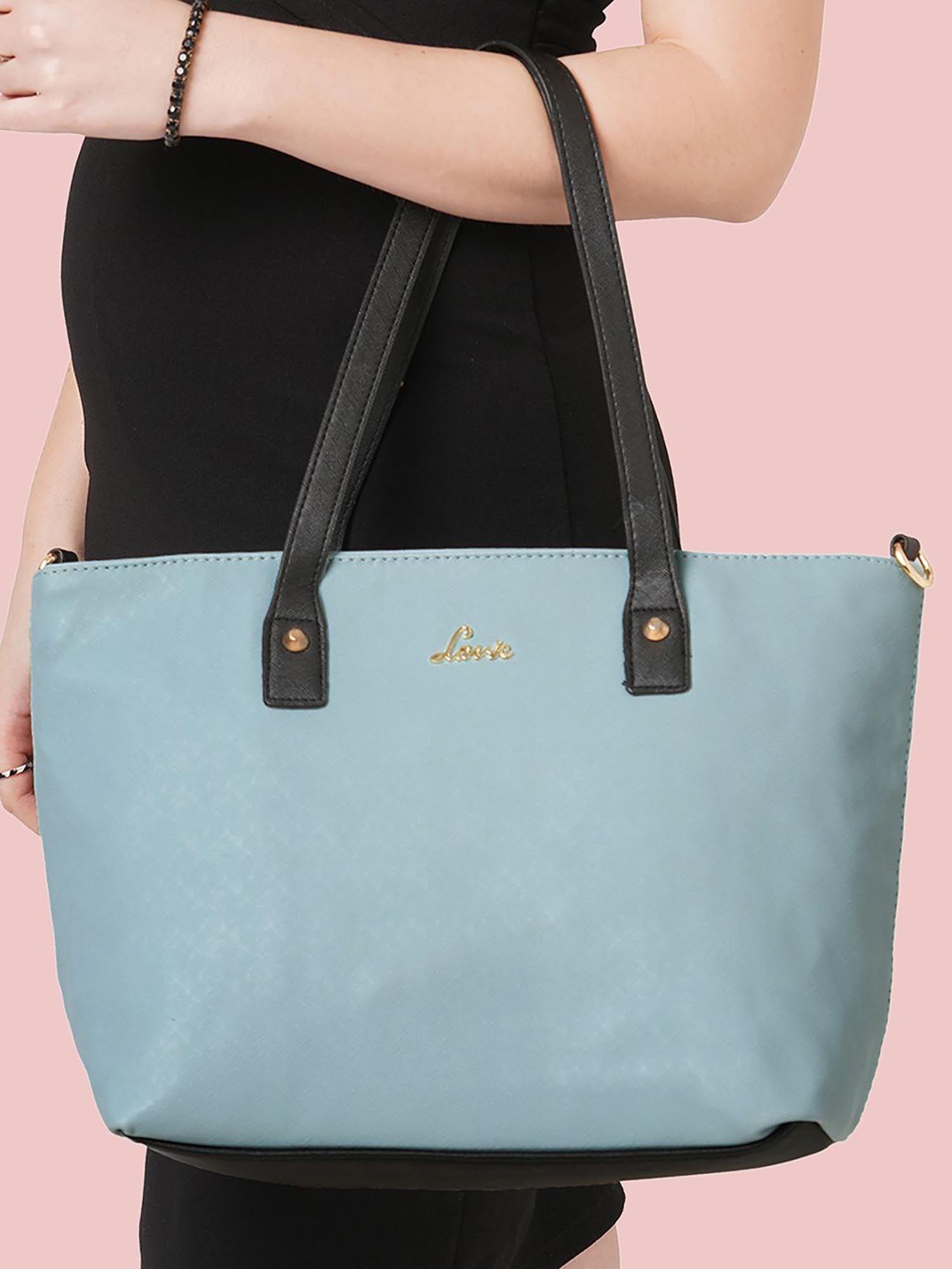 adelajda medium tote (p blue)