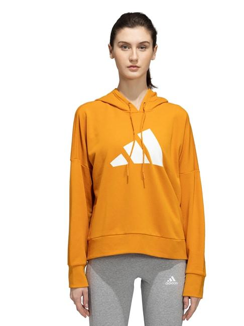 adidas amber printed sports w fi 3b hoodie
