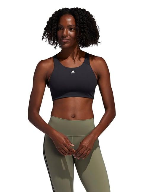 adidas black non wired non padded ult alpha sports bra
