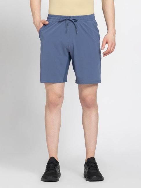 adidas blue regular fit tennis ergo shorts
