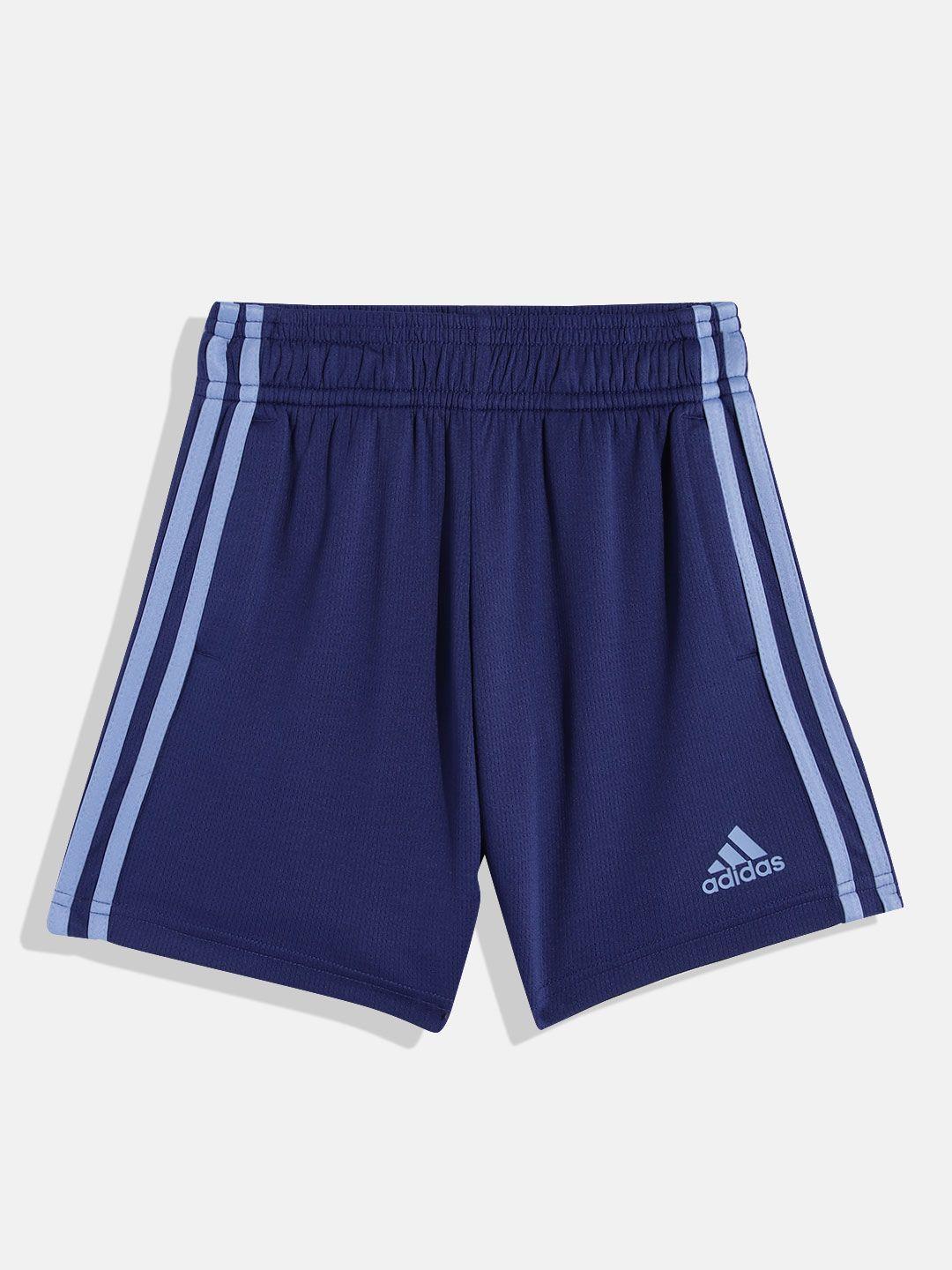 adidas boys navy blue shorts