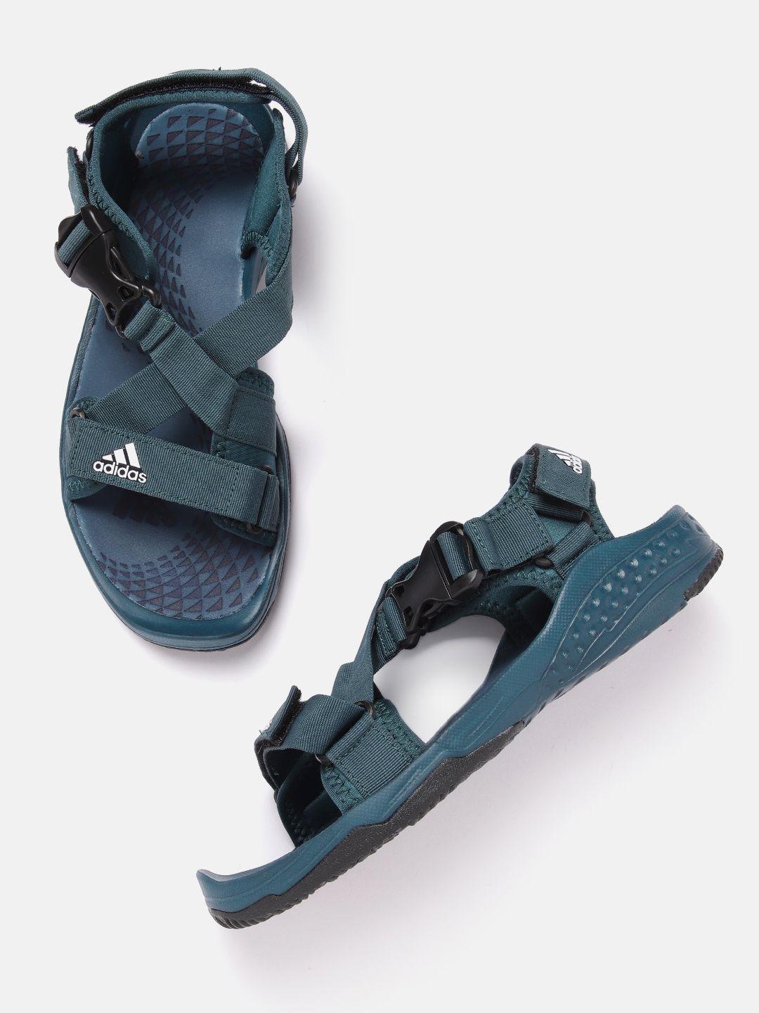 adidas men brand logo detail adisist sports sandals