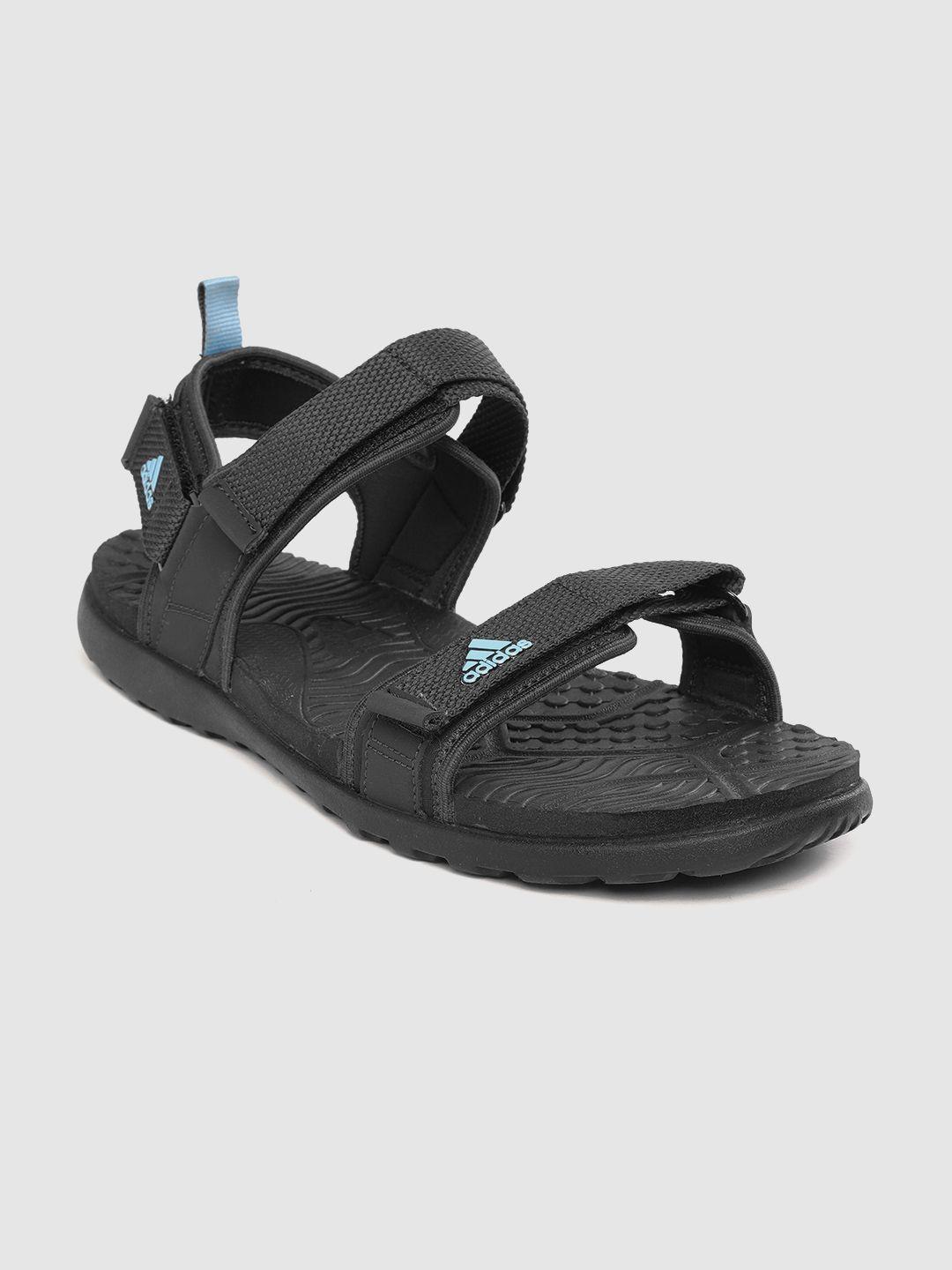 adidas men charcoal grey adipu 2019 sports sandals