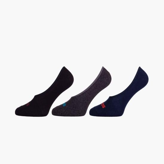 adidas men logo printed no-show socks - pack of 3