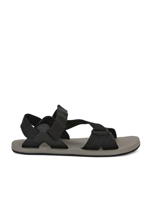 adidas men's avior 2.0 charcoal black floater sandals