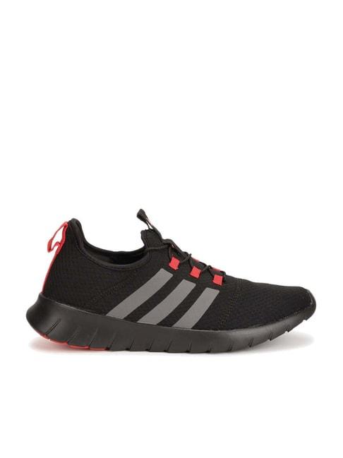 adidas men's raygun coal black running shoes