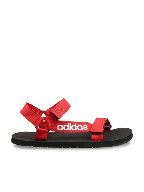 adidas men's snoza m red floater sandals