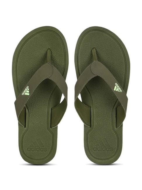 adidas-men's-stabile-m-green-flip-flops