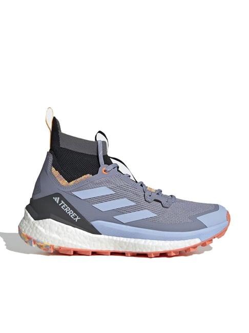 adidas men's terrex free hiker 2 steel blue outdoor shoes