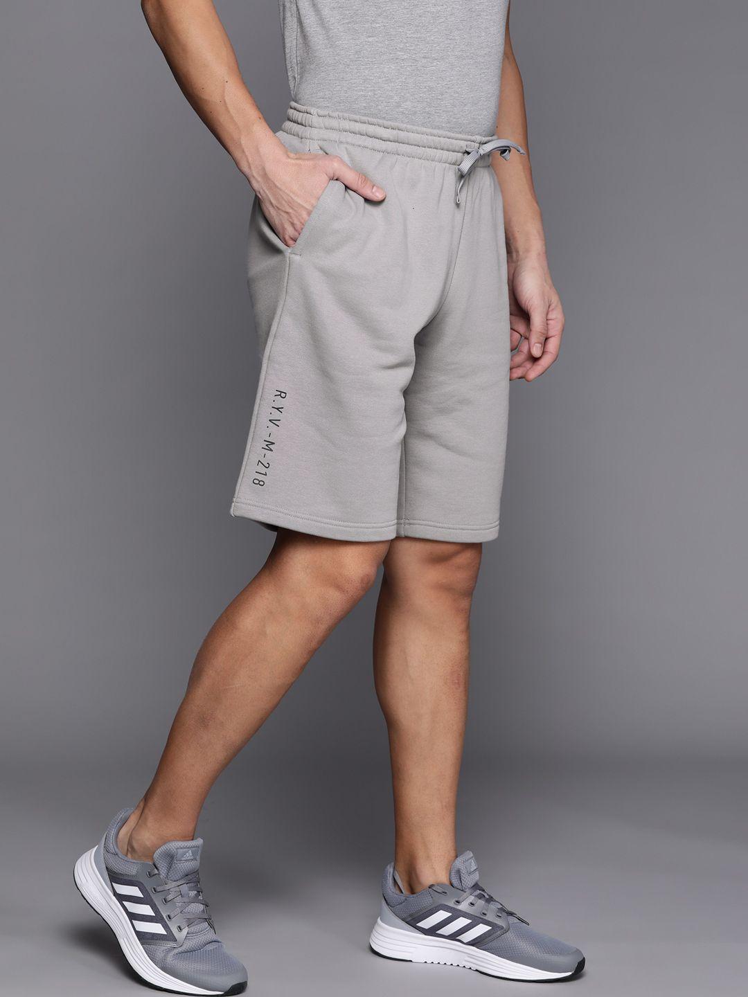 adidas originals men grey solid pure cotton tactical sustainable shorts