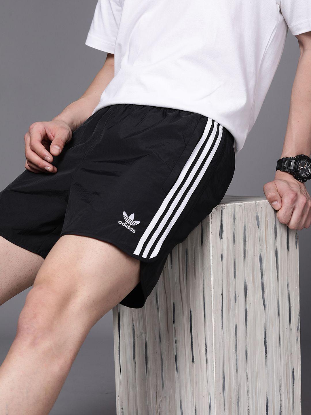 adidas originals men sprinter shorts with side stripes