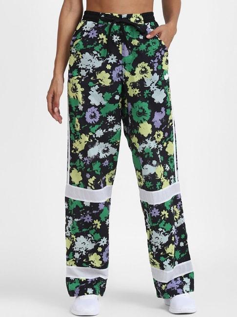 adidas originals multicolor floral print utility pants