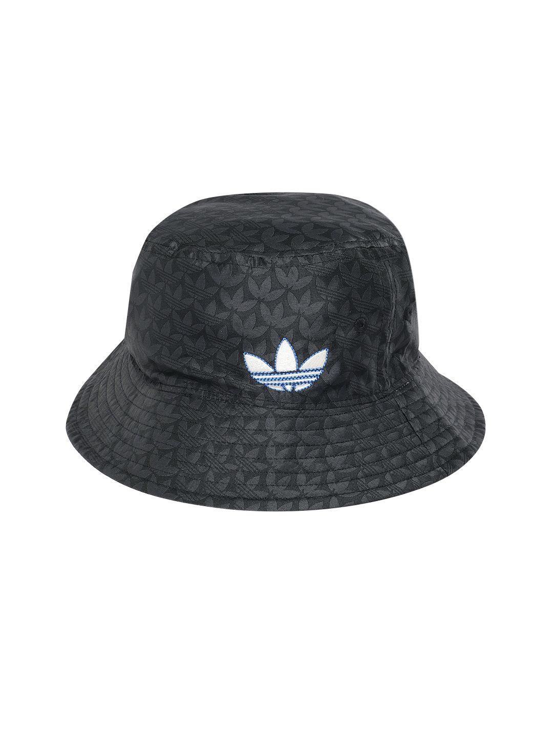 adidas originals unisex brand logo printed reversible bucket hat