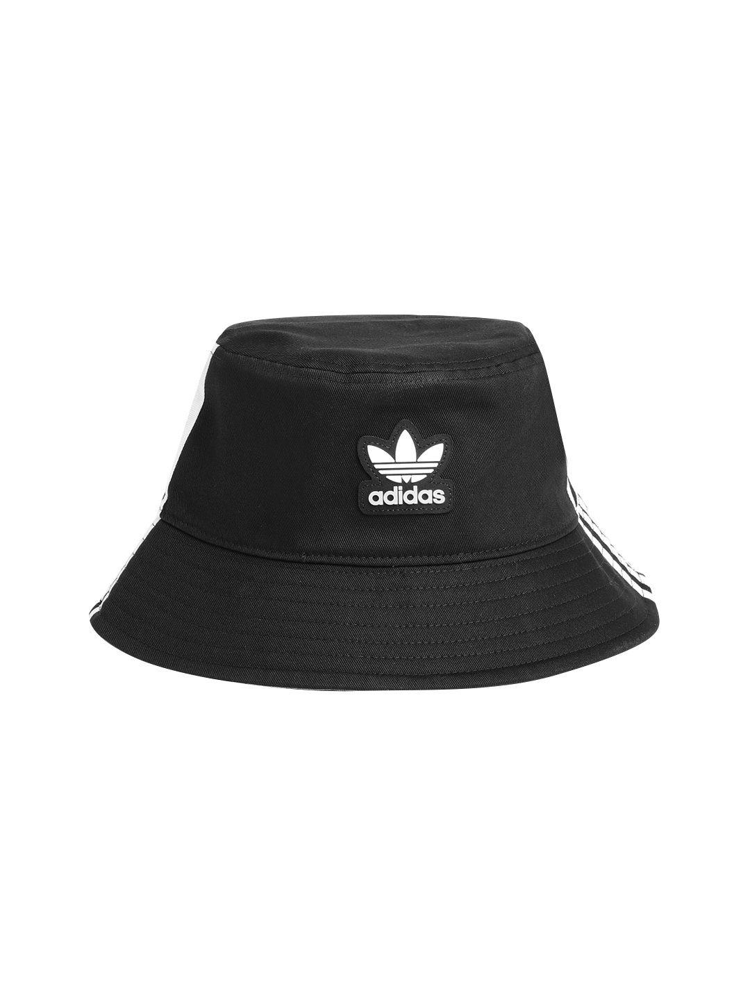 adidas originals unisex cotton brand logo detail bucket hat