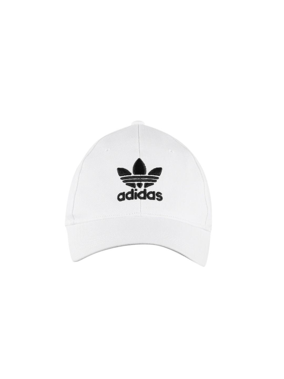 adidas originals unisex cotton brand logo embroidered trefoil baseball cap