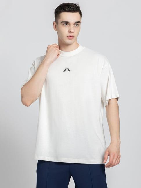 adidas originals white regular fit cotton ae foundation t-shirt