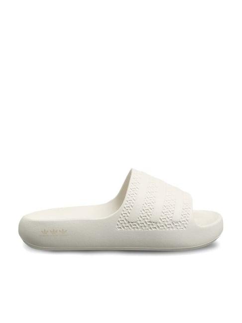 adidas originals women's adilette soft white casual sandals